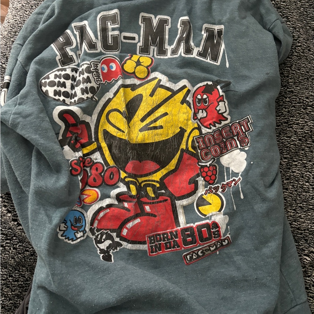 Vintage pac man hoodie